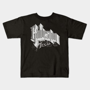 Vintage Galveston, TX Kids T-Shirt